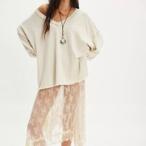 We The Free Venice V-Neck Sweatshirt